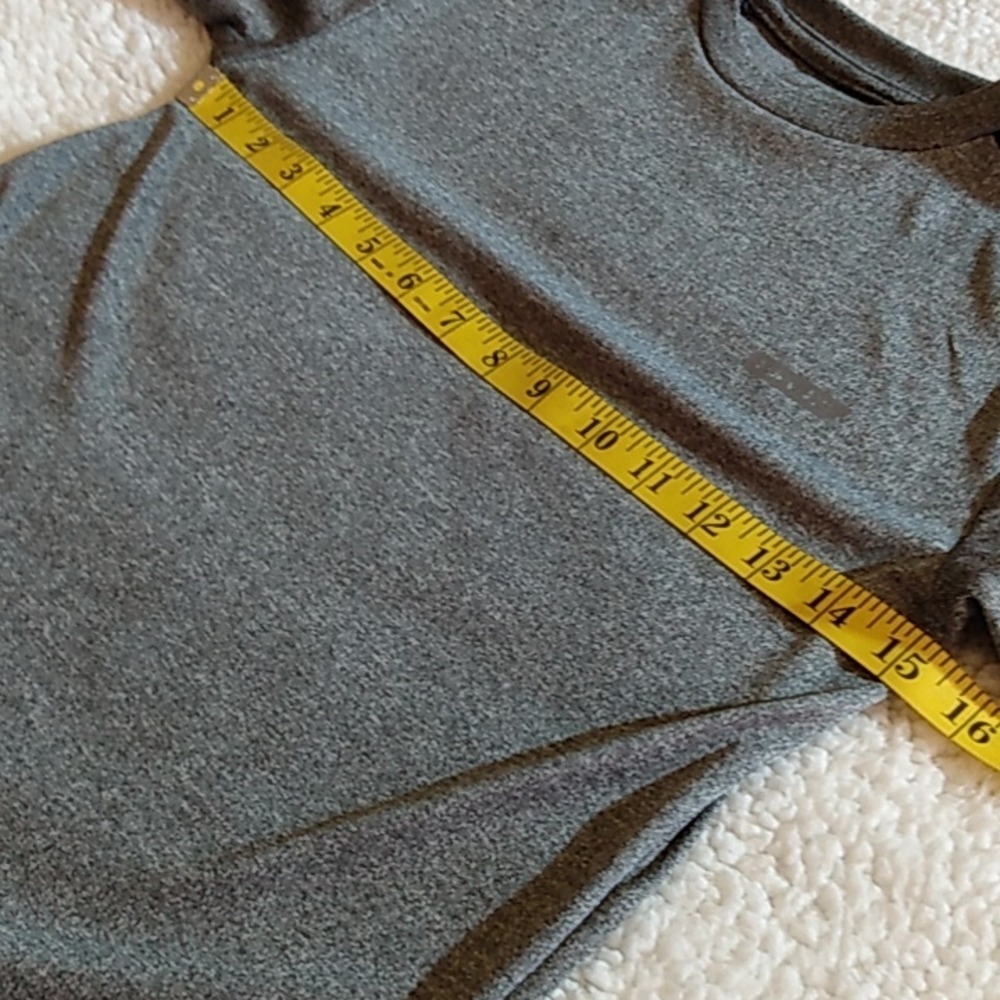 Hind Kids Boys Girls Gray Athletic T Shirt Short Sleeve Size M 10 12 Polyester - Picture 6 of 6